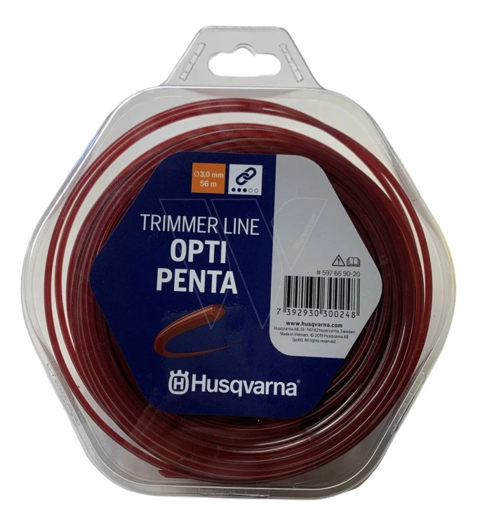 597 66 90-20 Żyłka tnąca Husqvarna Opti Penta  3.0mm/56m