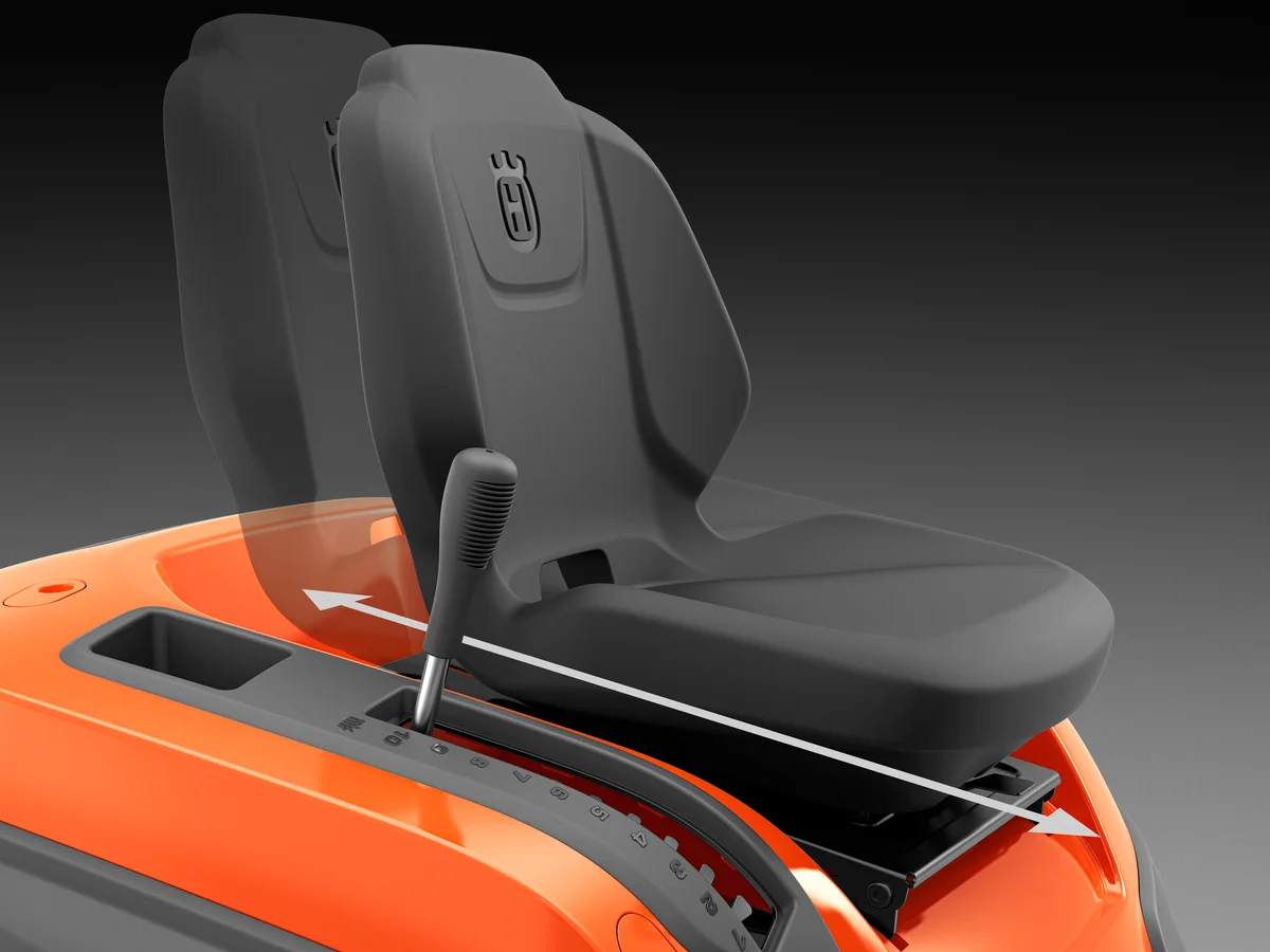 Tarktor husqvarna regulowany fotel.webp