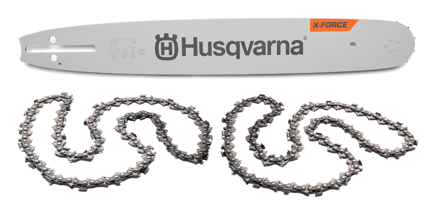 546 05 23-72 Prowadnica Husqvarna + 2x Ł SP33G (.325"/1.3mm) 18" zestaw